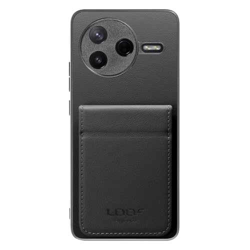 LOOF BASIC-SHELL SLIM CARD �{�v �J�[�h�z���_�[ �܂�ڃM�~�b�N �X�}�z�P�[�X for POCO F7 Pro �p �P�[�X �J�o�[ �J�[�h���[ �w�� �X�g���b�v�z�[�� �J�[�h���� �V�F�� �w�ʎ��[ �J�[�h�P�[�X ���^ �X�^���h [