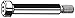 Shoulder Screw, 1/2 x 3/4, PK5