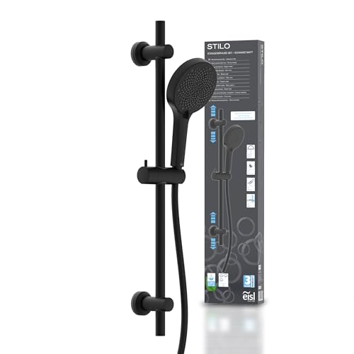 EISL DX7076CSB STILO Ensemble de douche avec barre de douche 70 cm, pommeau de douche avec flexible...