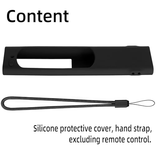 Image of Silicon Protective Case Cover Compatible with Samsung Smart TV Remote Control 2022 TM2280E QLED TV BN68-13897A (Remote Not Included) - Dark Blue