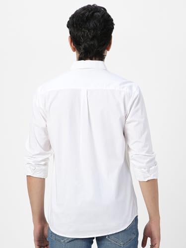 Image of Urbano Fashion Men's Cotton Full Sleeve Regular Fit Casual Solid Shirt