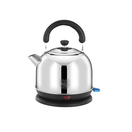 Tetera eléctrica de acero inoxidable con capacidad grande miniatura 1