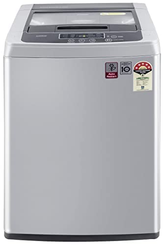 5 Star Smart Inverter Fully-Automatic Top Loading Washing Machine (T65SKSF4Z, Middle Free Silver) PR25