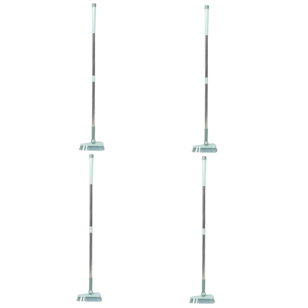 Toddmomy 4 Pièces Faire Le ménage Nettoyage étagère Couler Flottant Brosse de Piscine Laveur de Sol Brosse à récurer Les sols de à Main à Balai Acier Inoxydable Blue