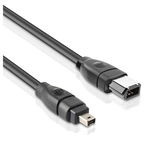 LBSC 6 Pin to 4 Pin Firewire Cable