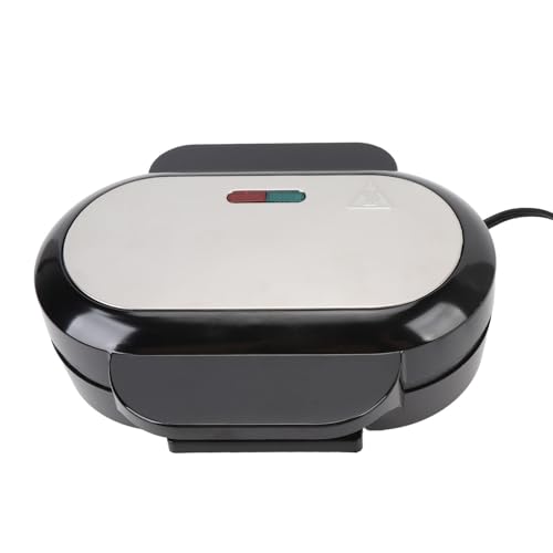 Máquina Eléctrica Para Hacer Desayuno, Prensa De Hamburguesas, Máquina Para Hacer Hamburguesas, Plancha Eléctrica Para Hacer Panqueques Con Mango Táctil Seguro Para Enchufe