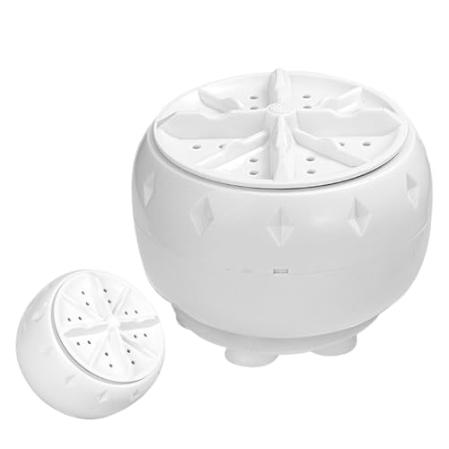 Ultrasónica - Lavadoraa Ultrasónicaa Pequeña Enchufable De Bajo Ruido | Lavadorra Ultrasónicca Machiine Para Lavado De Fregadero, Minilavadora Automática De Turbina Con Cable USB, Fácil