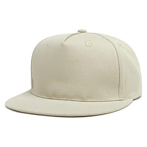 Bonvince Kids Baseball Hat Toddler Boy Girl Sun Protection Hat Cotton Hats,Sun Hat for Baby Girls Boys Children Beige Cover