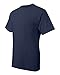 Hanes Men's Beefy-T T-Shirt with Pocket, Navy, L US (Chest 42-44)