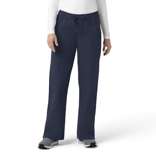 Carhartt Rugged Flex FLD Women's Ripstop Bootcut Cargo Scrub Pant, Navy, XL