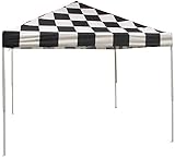 ShelterLogic Easy Set-Up 10 x 10-Feet Straight Leg 50+ UPF Protection Pop-Up Canopy with Roller...