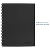 Cambridge Limited Business Notebook, Action Planner, 7-1/4 x 9-1/2, 80 Sheets, Flexible Soft Touch Cover, Wirebound, Gray (06122)