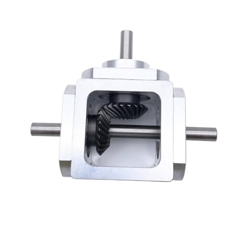 Caja de dirección de 90 grados: Conmutador cónico con eje doble de 6mm 4