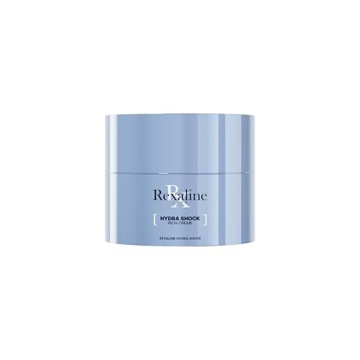 Rexaline - Hydra-Dose Rich - Crema juventud súper hidratante - Crema antiarrugas y antiedad con ácido hialurónico - Calmante y nutritivo - Tratamiento facial para mujeres y hombres - Piel seca - 50 ml