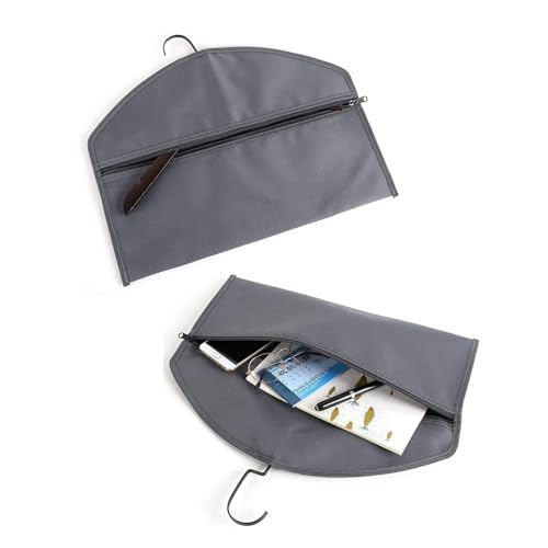 Colgar bolsas seguras para guardar documentos y efectivo con percha 6