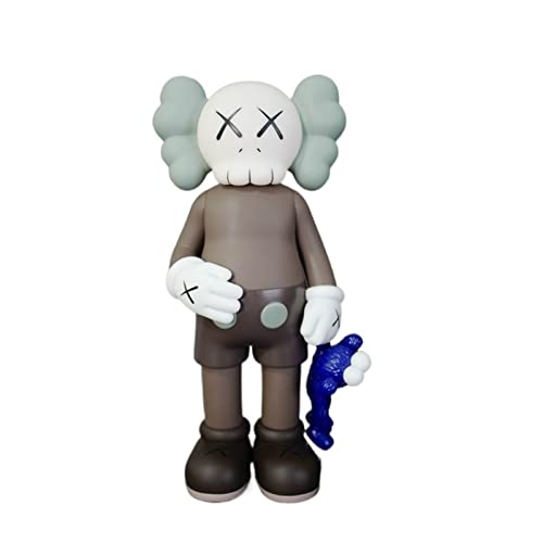 UROOH 12 -Zoll -Abholung KAWS Modellkunstspielzeug -Aktion Figur Kollektierbar for Valentinstag, Brown Home Desktop Dekorationen, 30 cm Cover