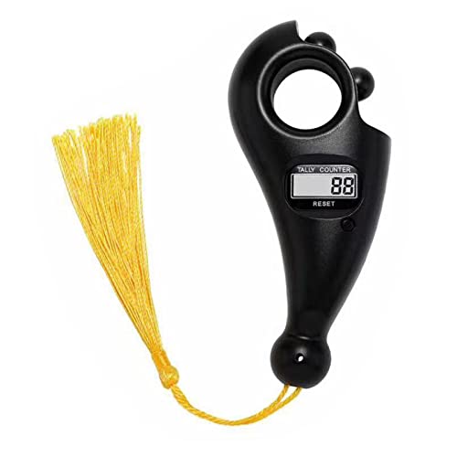 Prayer Bead Tally Counter Digital Tasbih Counter Finger Counter Portable Rotating Praying Beads Toy