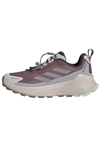 adidas Terrex Trailmaker 2 Gore-Tex Speed Lace Hiking Shoes, Zapatos de Senderismo Mujer, Burgundy/Preloved Fig/Grey Two, 37 1/3 EU