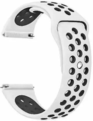 Sacriti 20 mm black and white strap universal for all 20 mm Silicone Watch Strap (Black) (B0C9MDGQ3M) Amazon Price History, Amazon Price Tracker