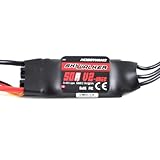 PurAr 1 pc Skywalker 40A/50A/60A UBEC Electric Speed Control ESC 440-450 Fits Drone Helicopter (50A)