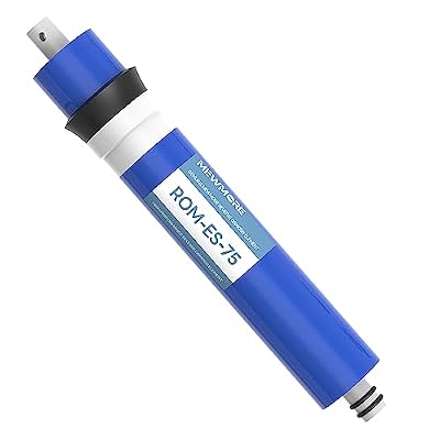 MewMore 75 GPD RO Membrane, 11.75"x1.75" Reverse Osmosis Membrane Filter Replacement Element for Under Sink RO Drinking Water Filter Purifier Filtration System, 1-Pack