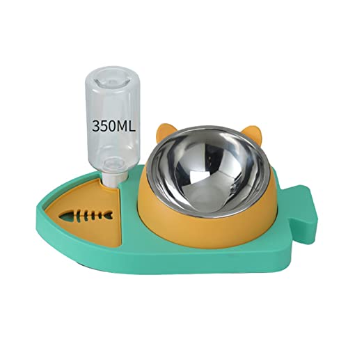Fuente de agua 3 en 1 para mascotas con bowl inoxidable