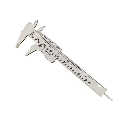 Calibrador digital tipo Vernier con escala dual miniatura 1