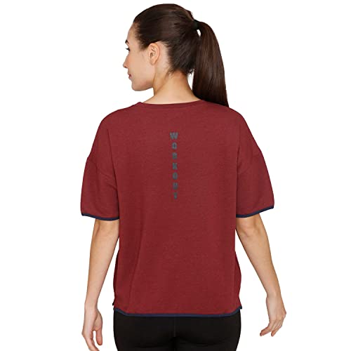 Image of Zelocity Relaxed Fit T-Shirt - Tawny Port