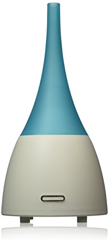 ZAQ Allay Aroma Essential Oil Diffuser LiteMist Ultrasonic Aromatherapy With Ionizer, Blue, 1 Count