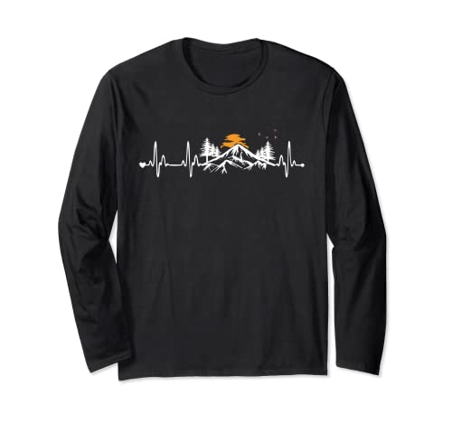 Mountain Heartbeat Ropa - Montaña Senderismo Manga Larga