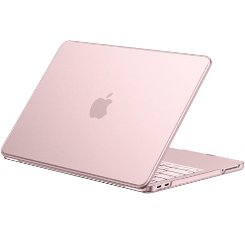 Image of EooCoo Case Compatible with MacBook Neo 13 inch 2026 Model A3404 with A18 Pro chip, Matte Lightweight Hard Shell Scratch Resistant Protective Cover, Original Blush
