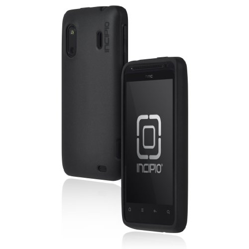 Incipio HTC EVO Design 4G/Hero S NGP   Carcasa blanda semirrígida   1 paquete   Embalaje al por menor   Negro