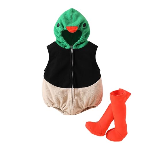 Barboteuse colvert bébé idée cadeau de naissance originale avec ses leggings