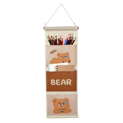 Organiseur de poche mural - Organiseur de sac sur la porte - Sac de rangement à accrocher au mur | Sac à accrocher au mur avec poches, conteneur à assembler
