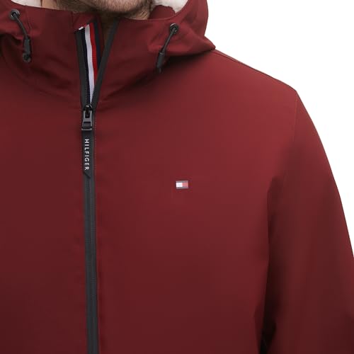 Image of Tommy Hilfiger Men's Quilted Hooded Puffer Jacket
