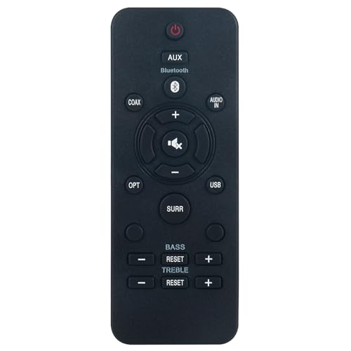 Télécommande Philips soundbar HTL2101A à signal infrarouge stable et rapide