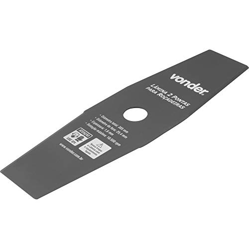 Vonder, Lâmina De 2 Pontas, Para Roçadeiras, 305 Mm X 25,4 Mm.