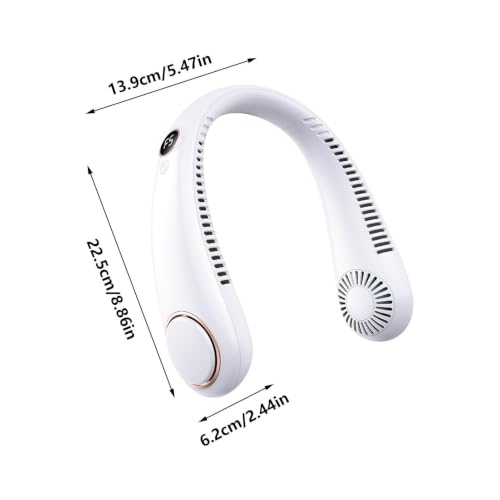 Ventilador de cuello portátil para camping y excursiones al aire libre 6