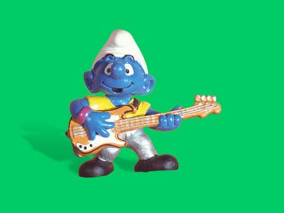 Preisvergleich Produktbild SCHLEICH 20450 Schlumpf Bassist Bass-Schlumpf