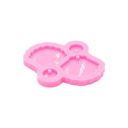 Super Glossy Resin Shell Shape Earrings Mold, Earring Silicone Mould For Epoxy Resin Diy Earrings Keychain Jewellery Making Clay Molds #TOP5
