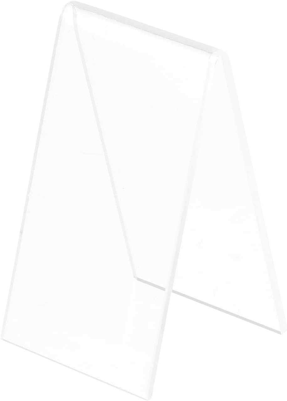 uxcell Shoes Display Stand Rack, 50x45x80mm Acrylic Storage