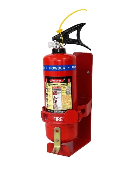2 Kg Fire Extinguisher with Wall Mount Stand | Dry Chemical Powder Fire Safety Cylinder for Home, Office & Factory-image-42