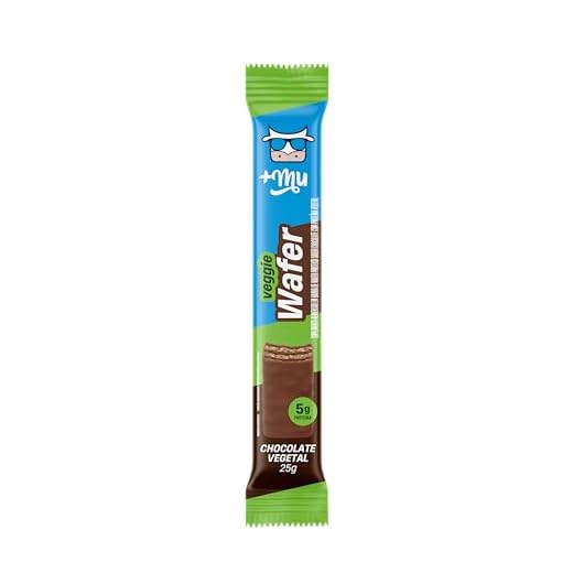 +Mu Chocowafer Proteico Vegetal Sabor Chocolate - 25g