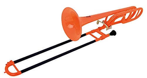 Cool Wind オレンジ トロンボーン 本体　ケース付き Cool Wind TB-200/F O オレンジ プラスチックトロンボーン