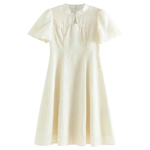 Robe brodée traditionnelle de style chinois pour femme chic