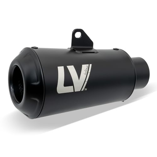 Endschalldämpfer LeoVince SLIP-ON SBK LV-10 FULL BLACK, Edelstahl schwarz, mit Zulassung für Kawasaki Z 900