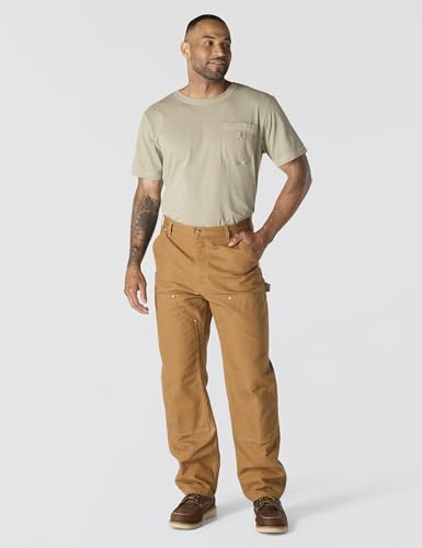 Image of Carhartt Men's Iconic B01 Firm Duck Double-Front Dungaree