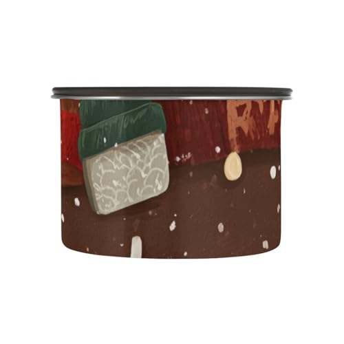 Contenedor Hermético para Café de Acero Inoxidable 900 ml miniatura 2