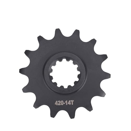 Chaîne 420 et pignon 14 dents anti-saut pour moto TC65 et MC65