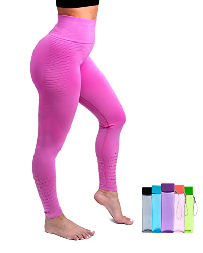 Pantalon de yoga du studio au running, le legging bicolore confortable en taille L